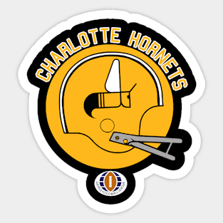 Charlotte Hornets (World Football League) 1974-1975 Sticker